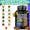 Adndale Sea Moss Black Seed Oil Ashwagandha Ginger Capsules. SeaMoss Capsules