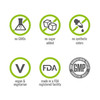 NATURELO Raw Greens Superfood Powder - Unsweetened