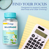 SOLARAY SharpMind Focus, Mental Alertness Nootropic Supplement, Memory Support