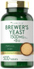Carlyle Brewers Yeast Tablets with Vitamin B12 - 500 Count