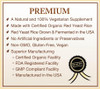 Natural Choice Botanicals Certified Organic Red Yeast Rice Supplement