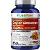NusaPure Ceylon Cinnamon20:1 Extract, 500 mg Equivalent to 10,000 mg Per Caps