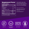 Bulletproof Sugar-Free BlackBerry Flavor Sleep Gummies, 60 Count, Keto