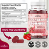 NEW AGE Cranberry Gummies Urinary Tract Health Gummies 1000mg