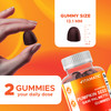 Vitamatic 2 Packs Sugar Free Pumpkin Seed Gummies- 3000 mg Equivalent Per
