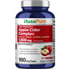 NusaPure Apple Cider Vinegar Complex 1500 mg 180 Veg Caps
