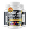 GUDOMET St. John's Wort Rhodiola Rosea Ashwagandha Holy Basil Valerian Chamomile
