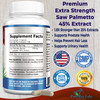 YUMMYVITE Extra Strength Saw Palmetto