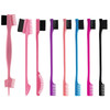 8 Pieces Hair Styling Comb Set Teasing Rat Tail Brush for Edge&Back Brushing, Combing, Slicking Hair for Women Edge Brush Double Sided Edge Comb for