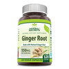 Herbal Secrets Ginger Root Supplement - 550 Mg Per Serving