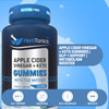 Herbtonics Keto Apple Cider Vinegar Gummies - Digestion & Detox