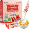 BTGin Vita Ginseng Kids, Vitamin D, Zinc, 7 Berries, Banana, 20 Vegetables, Milk