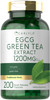 Carlyle EGCG Green Tea Extract - 1200mg - 200 Capsules