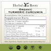 Herbal Roots - Turmeric Curcumin Capsules - Extra Strength