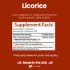 Healthfare Licorice Root Extract 900mg - 200 Vegan Capsules DGL Supplement