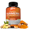 NutriFlair Turmeric Curcumin with Ginger and BioPerine Black Pepper Supplements