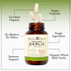 Herbal Roots Organic Whole Bulb Garlic Pills - Potent Extra Strength