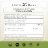 Herbal Roots Organic Ceylon Cinnamon Capsules