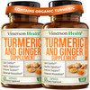 Turmeric Curcumin Supplement with Ginger Root for Joint Support, Digestive & Gut