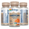 SOLARAY Fermented Cordyceps Mushroom 1000 mg - Healthy Energy Support