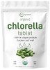 Organic Chlorella Tablets, 500mg Per Tablet, 720 Tabs (360 Grams), 4 Months