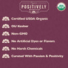 Organic Positively Botanicals Company, Lemon Balm, Herbal Tea Loose Leaf