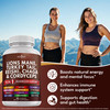 NEW AGE Lions Mane Mushroom Supplement with Turkey Tail Reishi Cordyceps Chaga