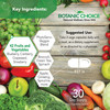 Botanic Choice Mega Fruits and Veggies Blend Total of 42 Fruit and Vegetables