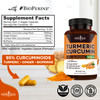 NEW AGE Turmeric Curcumin Capsules - Standardized Curcuminoids