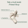Primal Harvest Primal Sleep Support Supplement for Adults with Melatonin, GABA