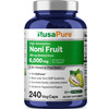 NusaPure Noni Fruit 20:1 Extract, 300 mg Equivalent to 6,000 mg 240 Capsules