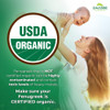 Zazzee USDA Organic Fenugreek 30:1 Extract, 6000 mg Strength, 120 Vegan