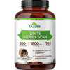 Zazzee White Kidney Bean 10:1 Extract, 1800 mg per Serving, 200 Vegan Capsules
