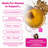 Pink Stork Organic PMS Tea for Hormone Balance, Mood Swings, Bloating