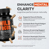 Wild Focus Brain Supplements - Caffeine-Free, Plant-Based Botanicals