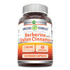 Amazing Formulas Berberine with Pure Ceylon Cinnamon 1200 Mg Per Serving