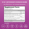 NutraChamps Echinacea Capsules 1000mg - 8-in-1 Immune Support Supplement