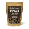 HerbsForever Pippali (Piper longum) Fruit, Powder |Cold Relief, Digestion & Gut
