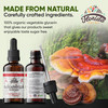 FLORIDA HERBS Reishi Tincture, Organic Reishi Mushroom Extract (Ganoderma