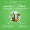 Univera Aloe Vera Juice, Preminum Organic Aloe Vera, Digestive Enzymes for Gut