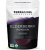 Terrasoul Superfoods Organic Elderberry Powder, 4 Oz - Freeze-Dried