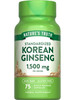 Nature's Truth Korean Ginseng Capsules - 75 Count