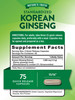 Nature's Truth Korean Ginseng Capsules - 75 Count