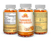 Turmeric Curcumin & Ginger Chewable Gummies for Adults and Children.Vegan
