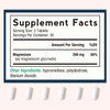 Doctor's Recipes Magnesium Glycinate, Chelated Magnesium with High Absorption &