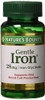 Nature's Bounty Gentle Iron 28 mg 90 Capsules