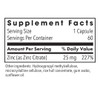 Allergy Research Group Zinc Citrate - Delivers 25 mg Zinc Citrate