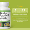 Natural Factors, Betaine HCL 500 mg, Supports Healthy Digestion and a Healthy