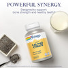 Solaray Calcium Magnesium Citrate 1000mg 1:1 Ratio, Bone Strength Supplement