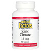 Natural Factors - Zinc Citrate 15mg, Support for